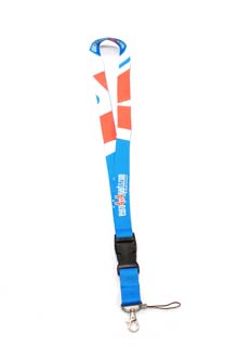 Lanyard premium publicitaire : Premium 25 mm