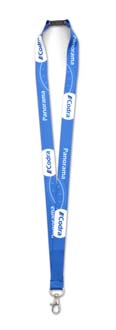 Lanyard publicitaire en quadri : Subli 20 mm