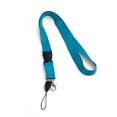 impression lanyard bleu 