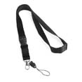 imprimeur lanyard noir 