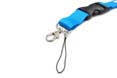 lanyard premium publicitaire bleu  2