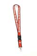 lanyard premium publicitaire rouge 