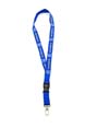 lanyard promotionnel bleu 