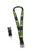 lanyard promotionnel noir  2