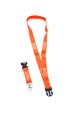 lanyard promotionnel orange  1