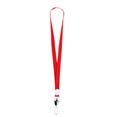 lanyard publicitaire salon rouge 