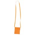 pochette personnalisee lot orange 