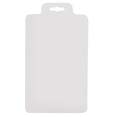 porte badge personnalisable blanc 