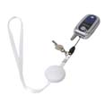 porte cles avec lanyard blanc 